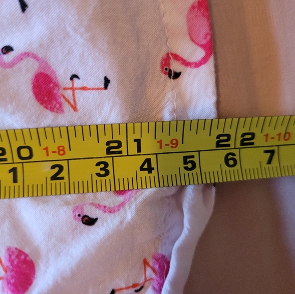 Flamingo print blouse - size small - Picture 7 of 7